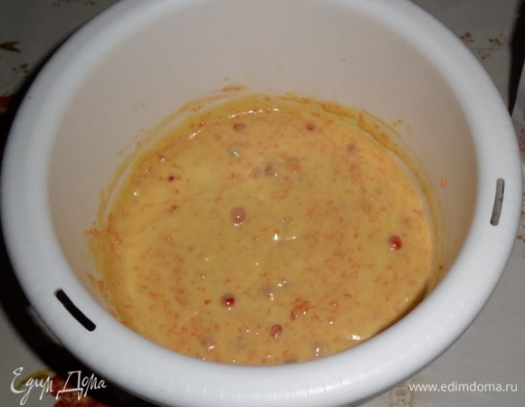 Аккуратно перемешиваем. Тесто готово.