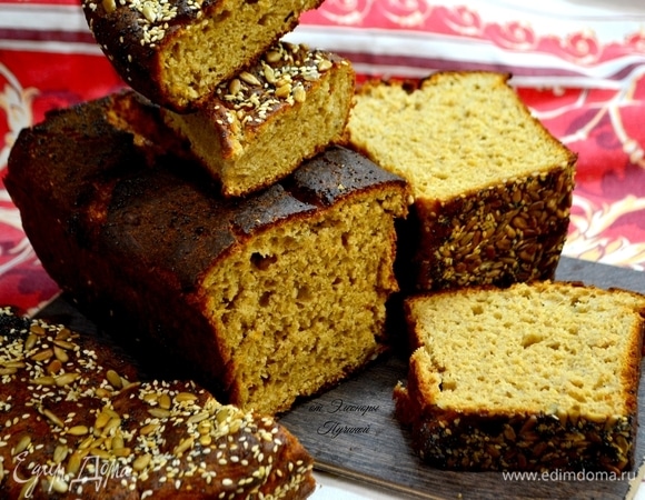 Какой вкусный и полезный хлеб у меня получился для подачи закуски!