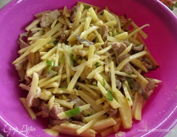 Начинка для пирога готова.