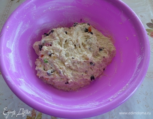 Перемешиваем массу до однородности.