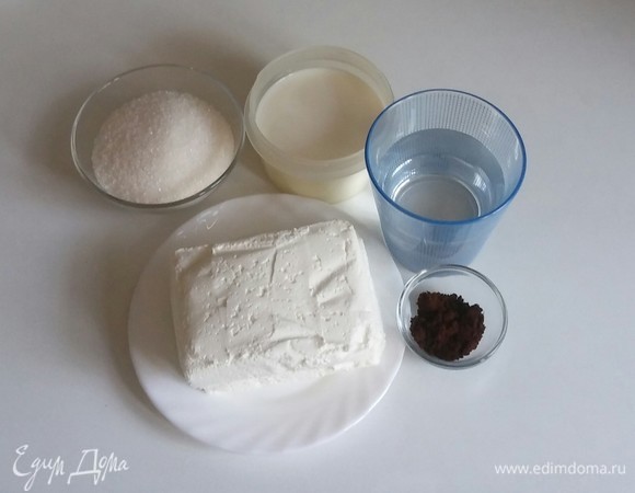 Подготавливаем все необходимые ингредиенты.