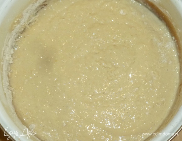 Накрыть полотенцем. Оставить на 1 час для подъема.