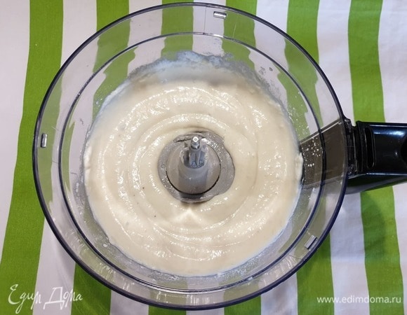 Получится бархатистая консистенция.