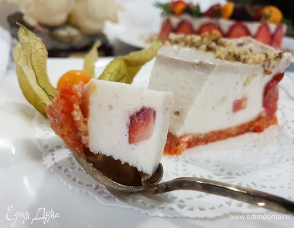 Наслаждаемся легким десертом.