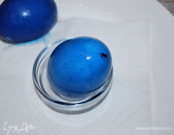 Дать высохнуть хорошо краске.