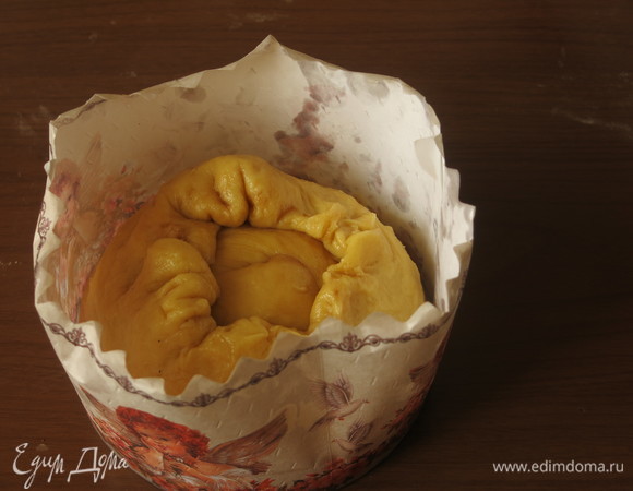 Кладем на верх улитки.