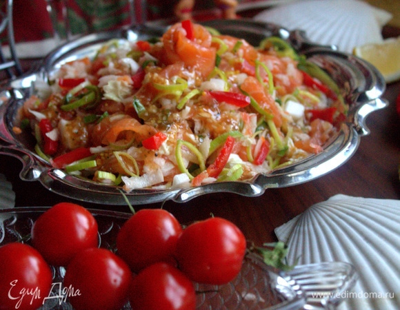 Осталось подать салатик.