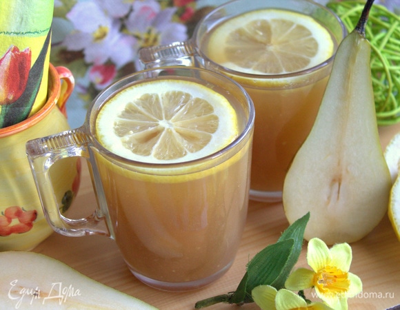 Украсить кружком лимона по желанию.