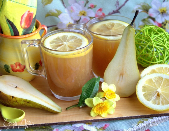 Советую добавить лимонного сока больше, он нейтрализует сладость сиропа и груш.