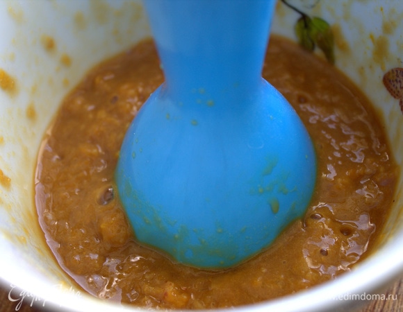 Взбиваем блендером.