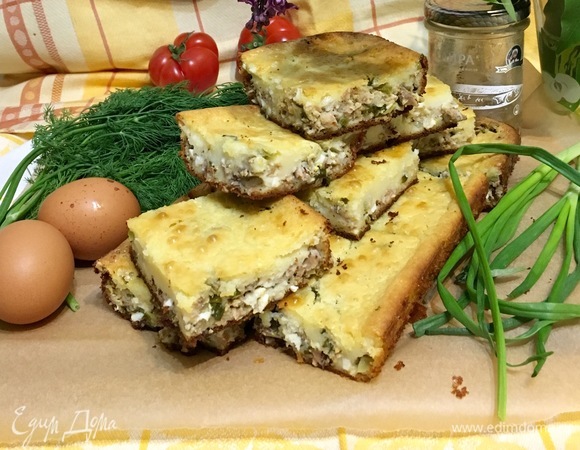 Нарезать на порционные кусочки.