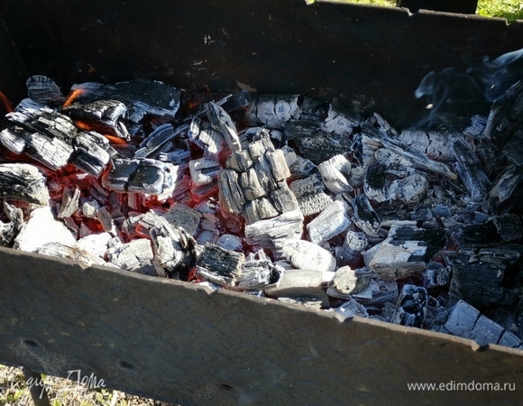 Делаем угли.