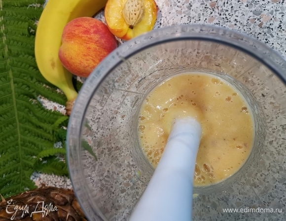 Все взбиваем блендером до однородной консистенции.