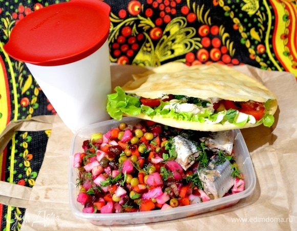 Вот такая чудная ссобойка у меня получилась мужу на рыбалку! Обед будет вкусным и здоровым!