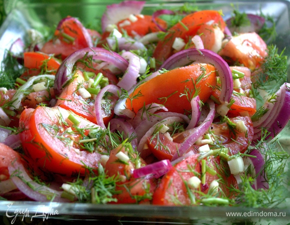 Дома перекладываем в салатницу.