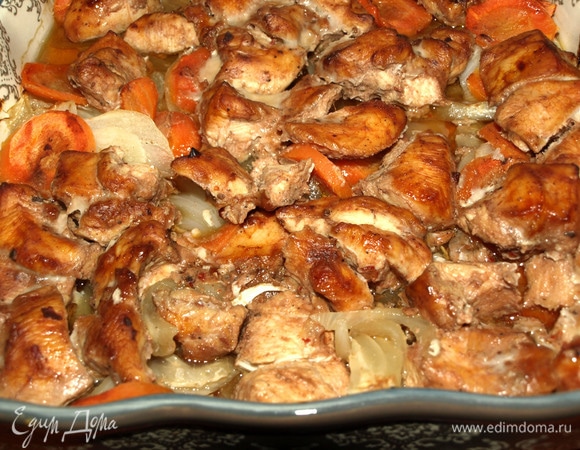 Достаем готовое филе.