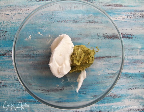 С окрашенным тестом проделать то же самое.