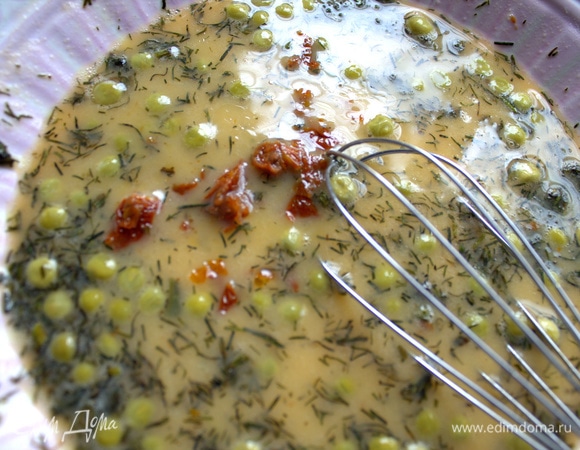 Слегка снова смешать.