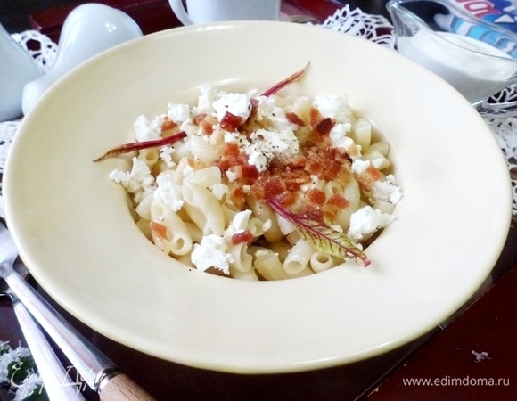 При подаче посыпать поджаренным беконом. Приятного аппетита!