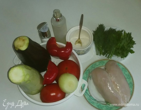 Собираем вместе все необходимые ингредиенты.