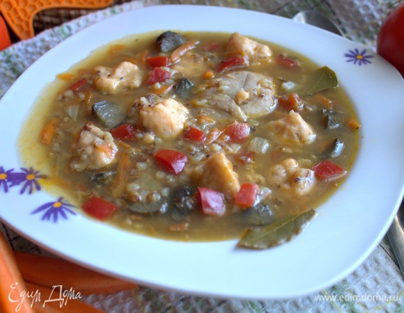 Клецки варятся 3–4 минуты и суп готов.