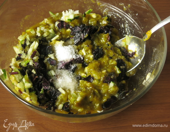 Соединяем все, солим.