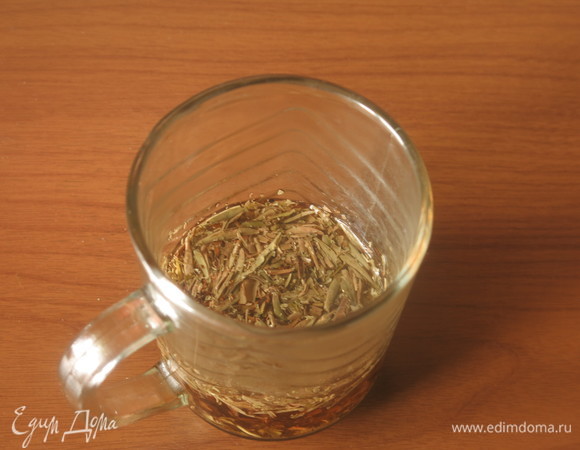 Запариваем чай 70 мл кипятка.