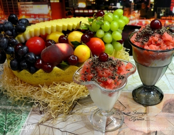 Наш вкусный десерт готов к подаче!