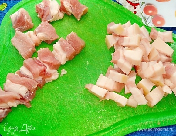 Ну вот подготовка ингредиентов закончена, получился вот такой полуфабрикат.