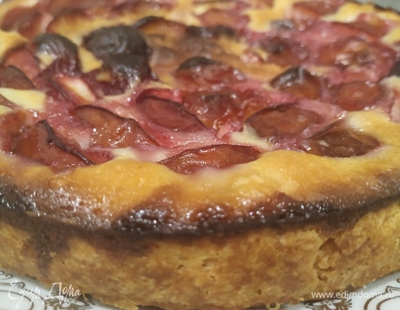 Наш сливовый тарт готов!