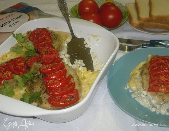 Разложить по порциям. Подавать с овощами и зеленью. Угощайтесь! Приятного аппетита!