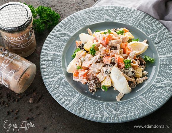 Готовое блюдо украсьте мелко нарезанной зеленью.