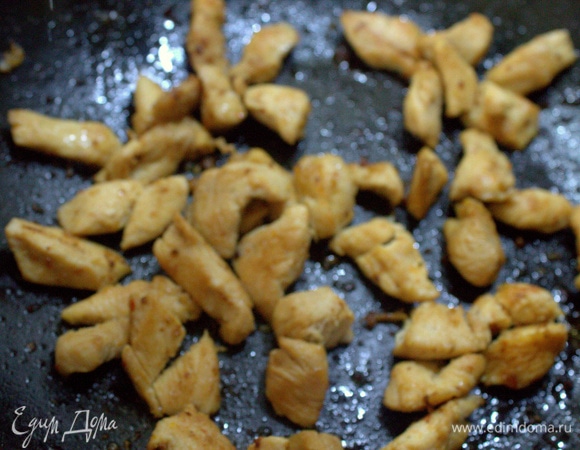 При жарке переворачиваем.