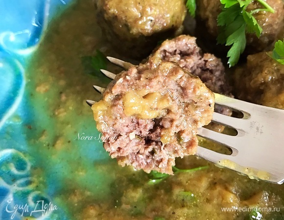 Получилось очень вкусно! Фрикадельки очень нежные, а соус очень ароматный.