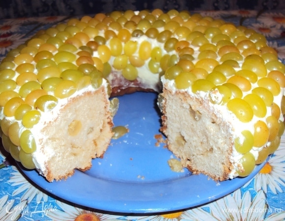 Для сравнения фото кекса, который я пекла несколько лет назад.