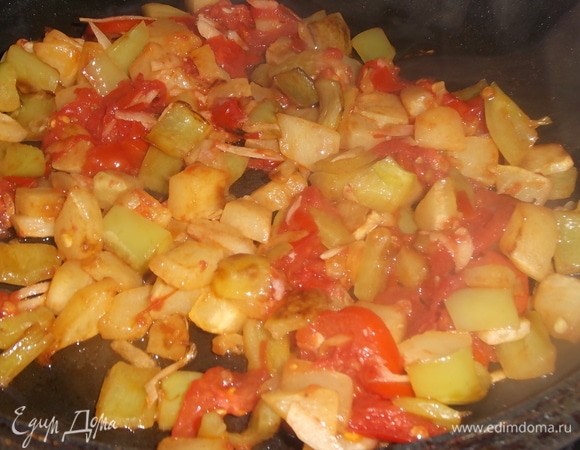 Обжаривать в течение 5 минут.