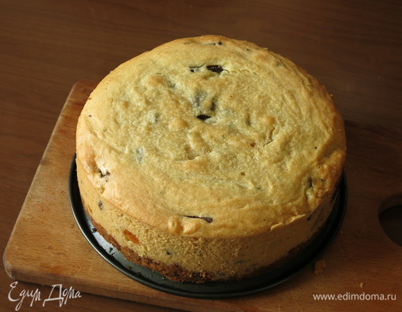 Выпекаем 50 минут при 185°C. Время корректируем в зависимости от возможностей духовки.