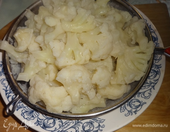 Откинуть на сито.