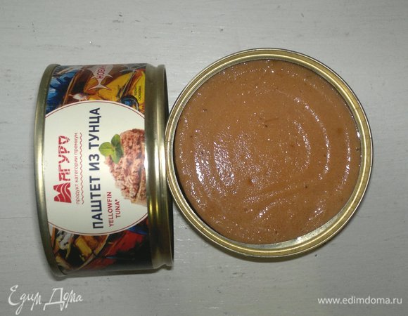 Открыть банку с паштетом из тунца ТМ «Магуро».