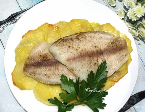 Украшаем петрушкой и подаем к столу.