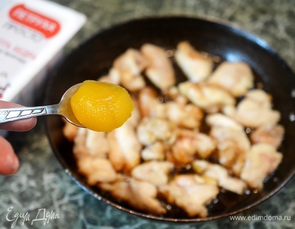 Добавьте мед.