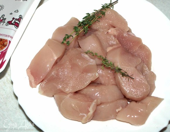 Подготовить медальоны цыпленка–бройлера ТМ «Петруха Просто».