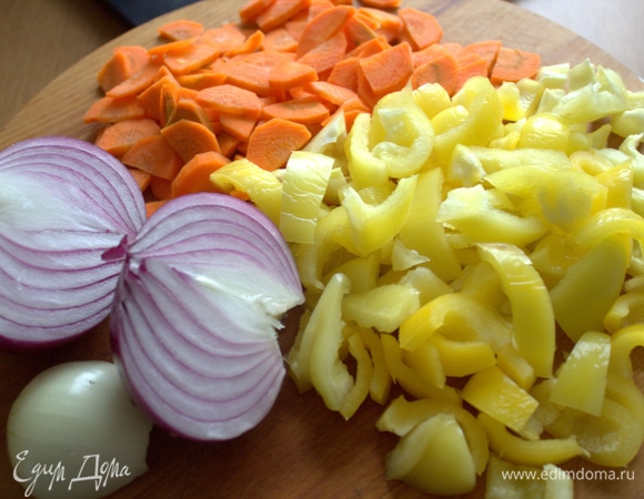 Подготовить овощи.