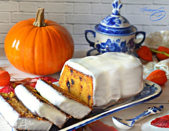 Кекс готов! Наслаждайтесь! Приятного вам чаепития!