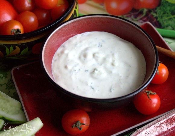 Соус готов к подаче.