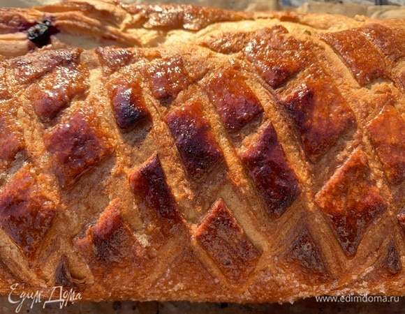 Вот такая хрустящая карамельно-ванильная корочка.