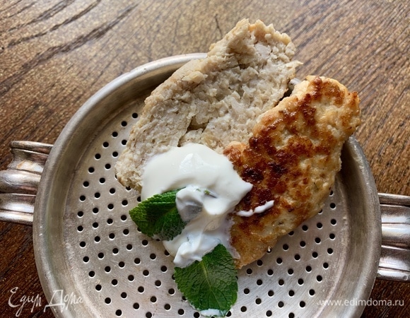 Котлетка в разрезе.