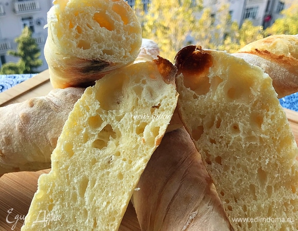 Отличный хлеб! Хрустящая корочка и прекрасный мякиш!