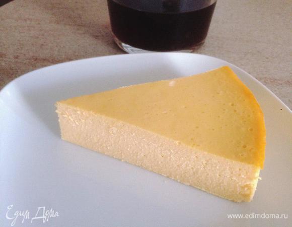 Квази-чизкейк в разрезе.