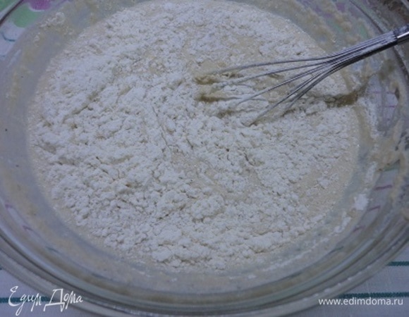 Перемешиваем и оставляем для подъема.